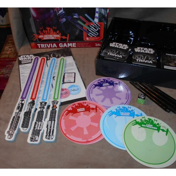 2015 Star Wars Trivia Game Cardinal Games #18801 Complete - Picture 3 of 8